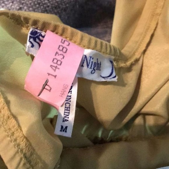 Chartreuse One Shoulder Cocktail Dress - Picture 7 of 8